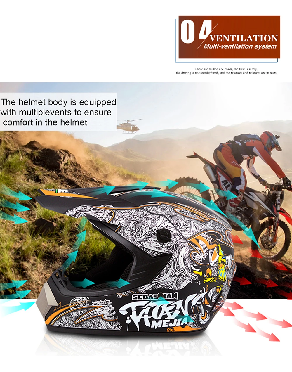 Профессиональный Гоночный Кроссовый шлем hors route Casque Moto Capacete Moto Casco внедорожный мультяшный детский мотоциклетный шлем