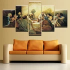 Картина на холсте, Картина на холсте, домашний декор, Постер, 5 шт., абстрактные картины с изображением Иисуса, современные картины с HD принтом