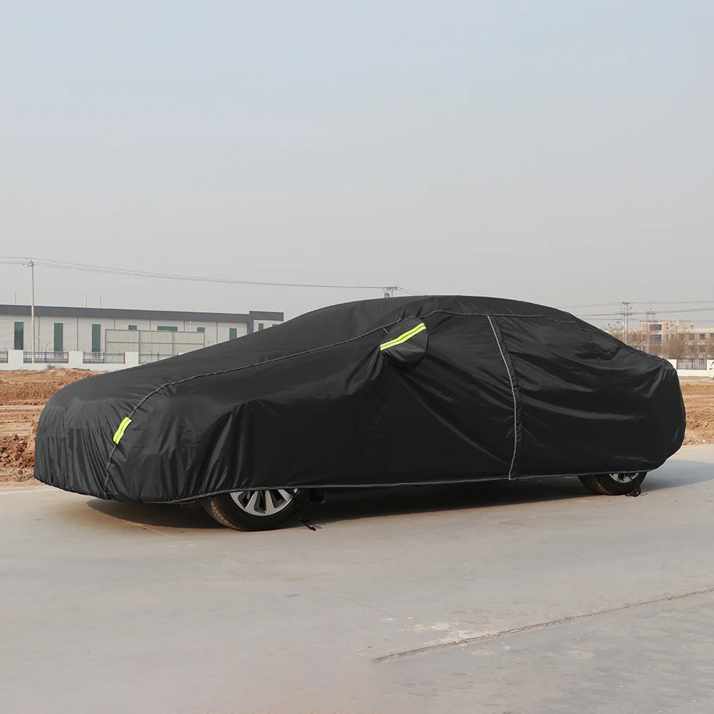 Автомобильные чехлы 190T универсальные для крытых и уличных автомобилей защита от