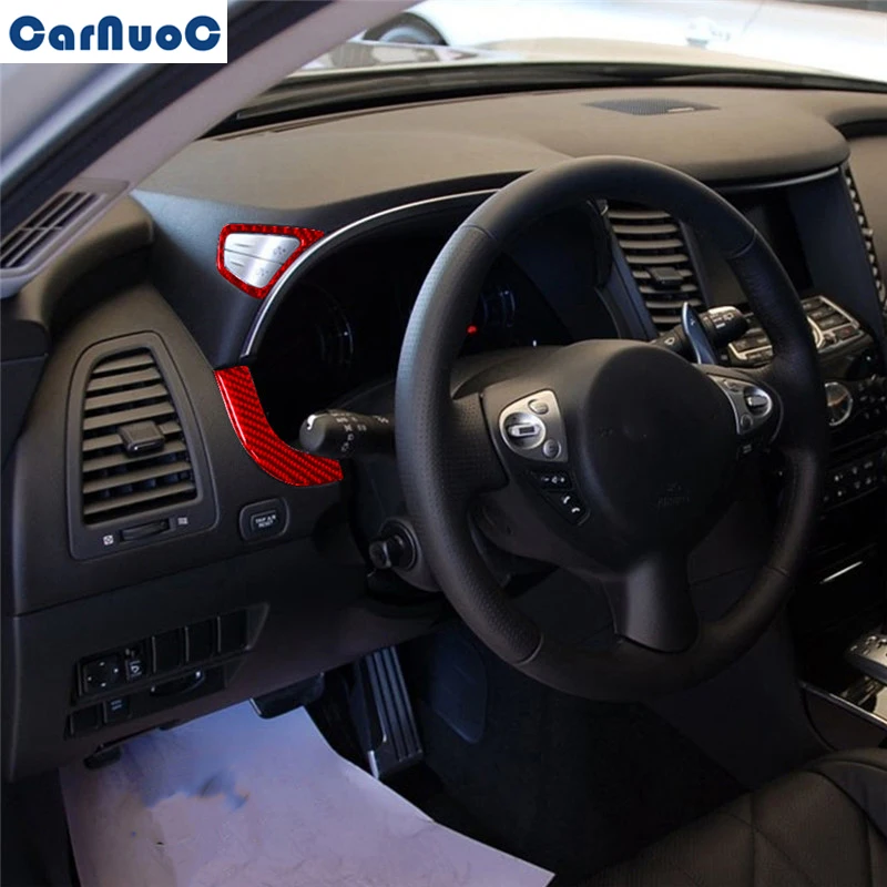 Для Infiniti FX 2009 2013 QX70 2014 2017 рамка для приборной панели автомобиля отделка наклейка