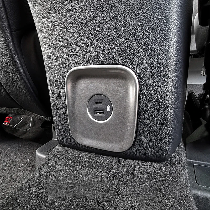 Для Ford Bronco Sport CX430 2021 2022 цветной подстаканник для заднего сиденья A/C воздуховод Vent