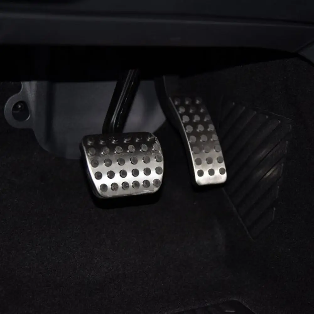 Автомобильная накладка на педаль подставка для ножного газового тормоза педали