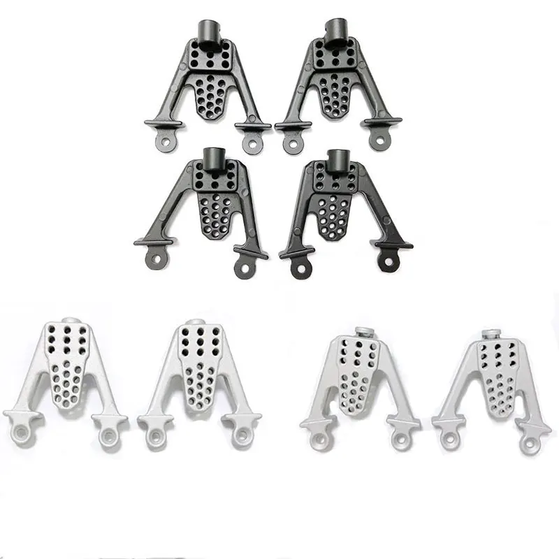 

Aluminum Rear/Front Shock Mount Lift Shock Kits for 1/10 Scale Axial SCX10 RC Model Crawler Truck Car (A Type, Black)