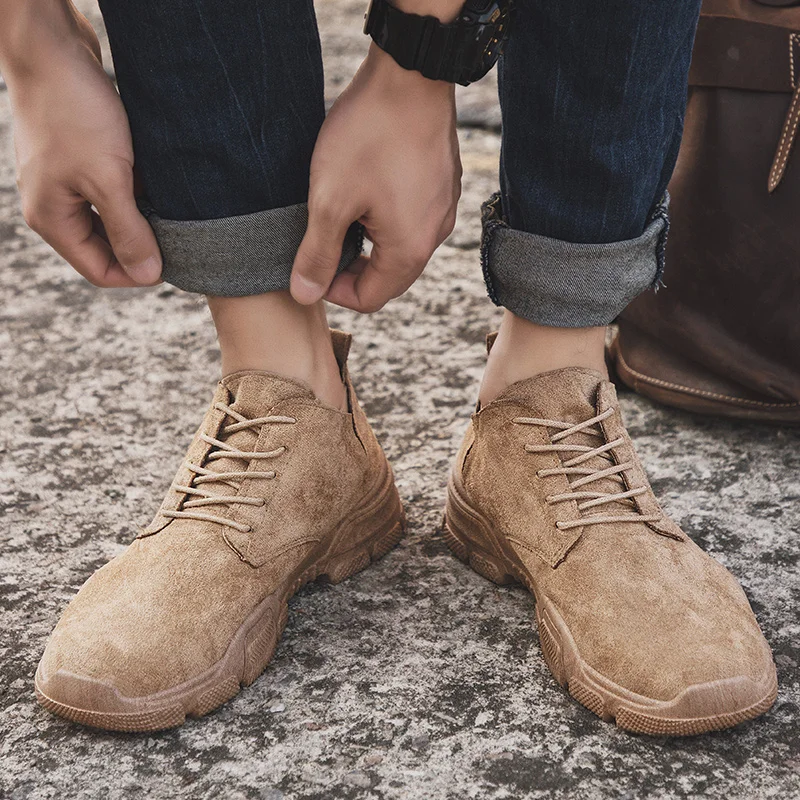 High Quality Men Hiking Shoes spring Brand Outdoor Mens Sport Trekking Mountain Boots Waterproof Climbing Athletic Shoes