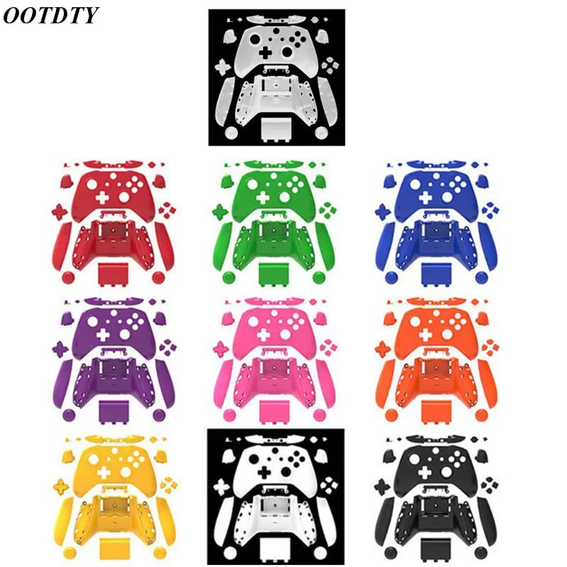 Чехол для Xbox One Slim сменный комплект с полным корпусом и кнопками матовый