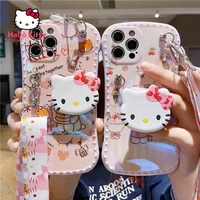 hello kitty for iphone 6s78pxxrxsxsmax1112pro12mini diagonal bracket soft plastic cute cartoon mobile phone case