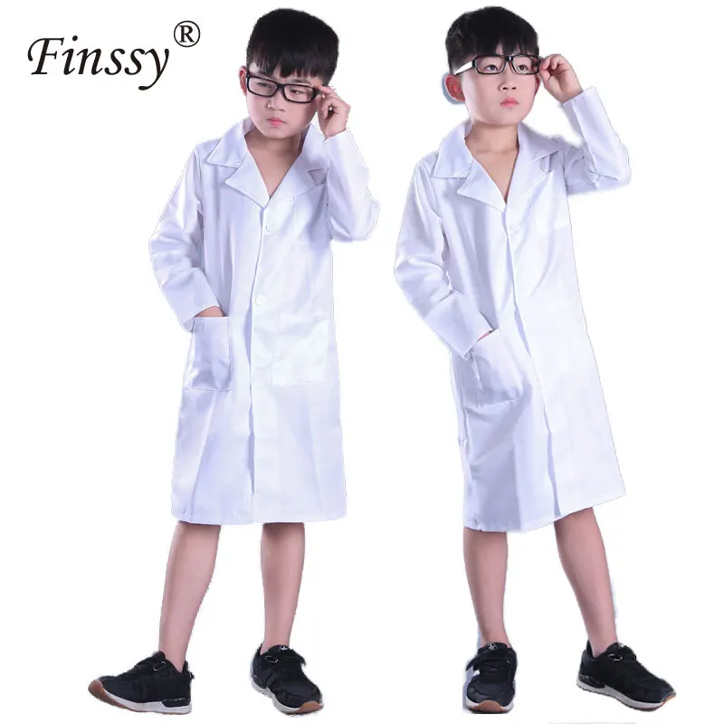 Костюм для косплея доктора мальчиков и девочек костюм с длинными рукавами