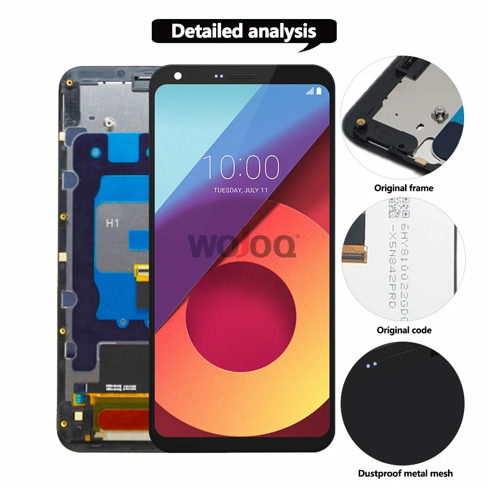 Оригинальный экран для LG Q6 M700 M700A US700 M700H M703 M700Y ЖК дисплей кодирующий