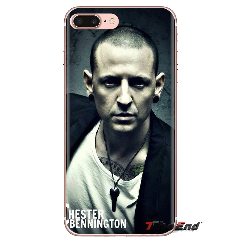 Linkin Park Chester Bennington For iPhone XS Max XR X 4 4S 5 5S 5C SE 6 6S 7 8 Plus Samsung Galaxy J1 J3 J5 J7 A3 A5 Soft Covers |