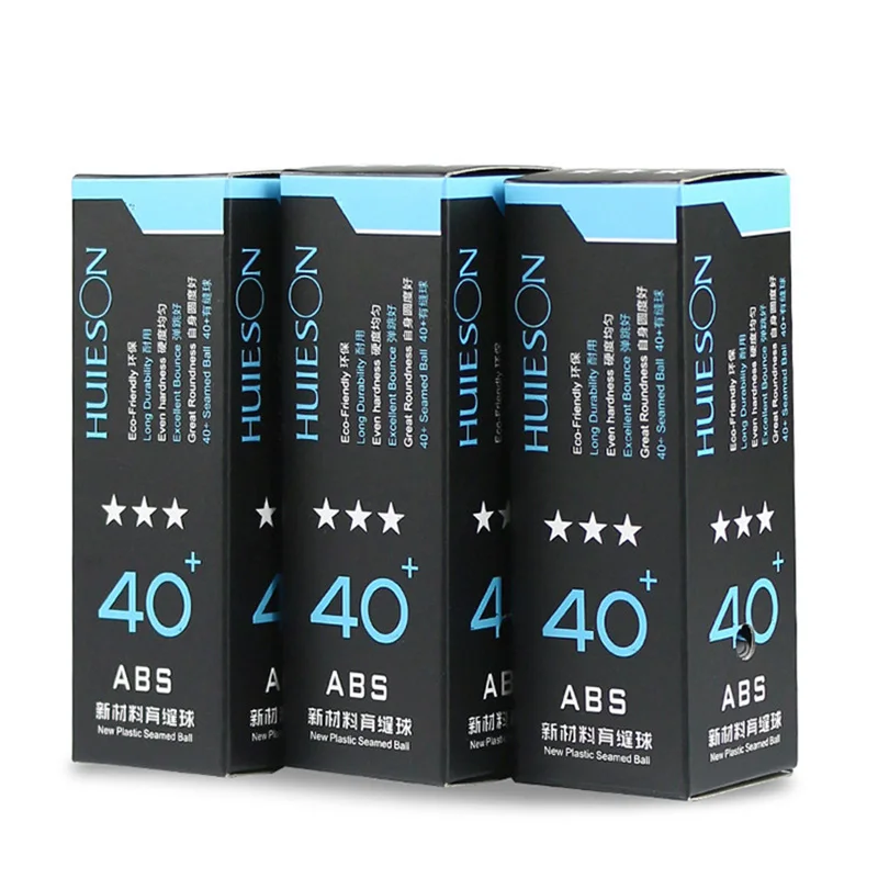 

Huieson 3 Pcs Table Tennis Balls 3 Star 2.8g 40+mm New ABS Plastic Ball For Ping Pong Training Balls