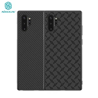 for samsung galaxy note 10 10 plus pro 5g case nillkin synthetic fiber carbon pp plastic back cover for samsung note10 plus