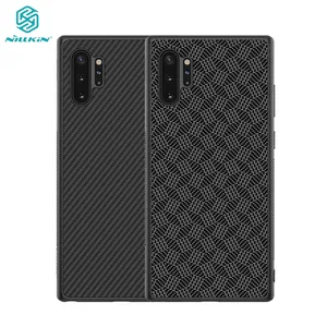 for samsung galaxy note 10 10 plus pro 5g case nillkin synthetic fiber carbon pp plastic back cover for samsung note10 plus free global shipping