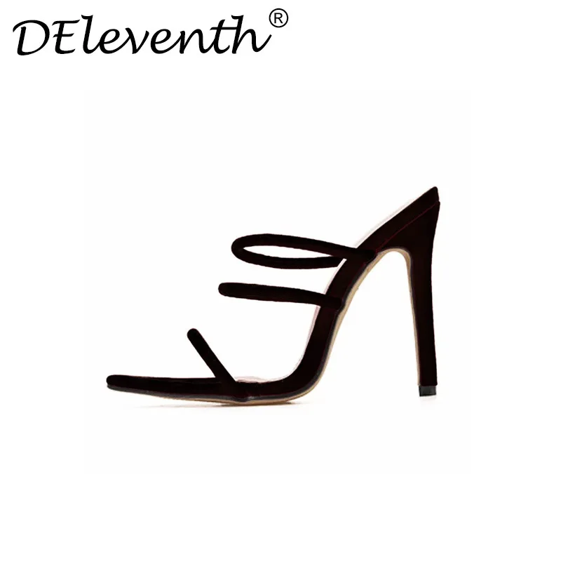 

INS Shoes Candy's Glitter Hollow Out Rome High Heel Shoes Large Size WOMEN'S Shoes 43 Yards 0329