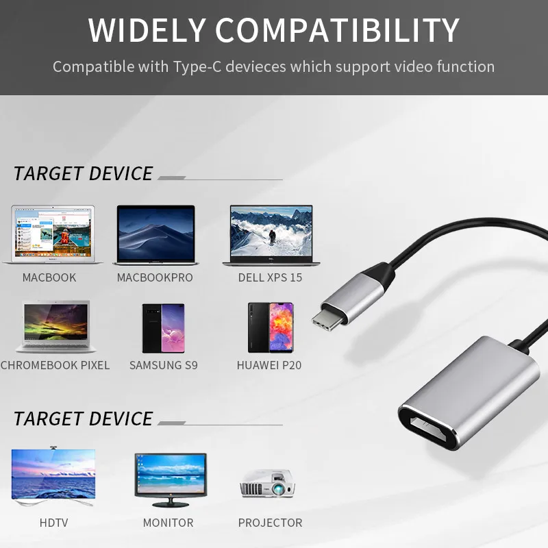 USB C HDMI кабель DataRoad Тип к конвертер USB3.1 для MacBook Huawei Mate 30 Pro USB-C адаптер Type-C |