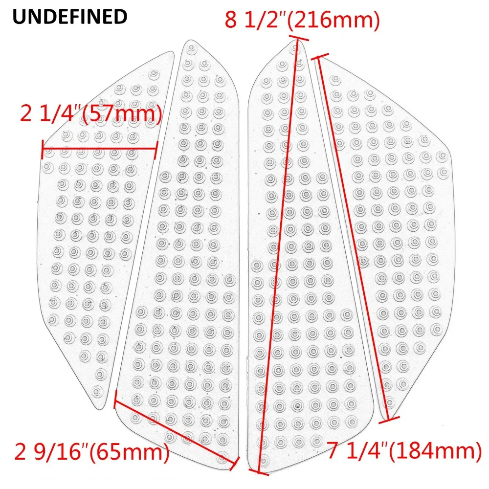

Universal Motorcycle Sticker Tank Traction Side Pad Gas Knee Grips Protector 3M Decal for Yamaha Honda CG CB CB650F VFR 800