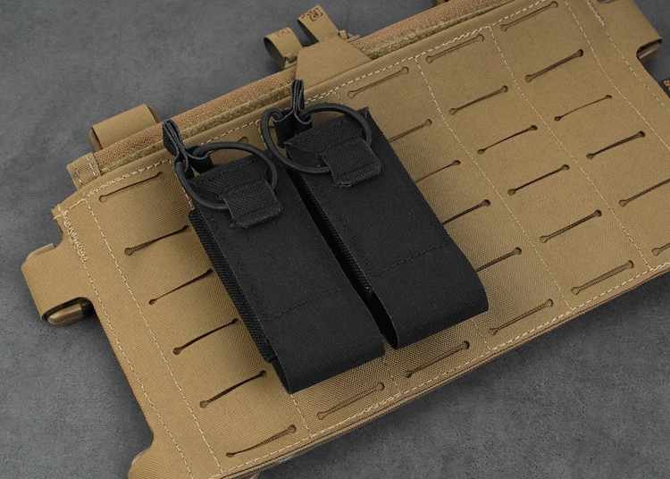 Outdoor Sports Tactical Duplex 9Mm Quick Pull Sleeve MOLLE Multipurpose Tool Bag