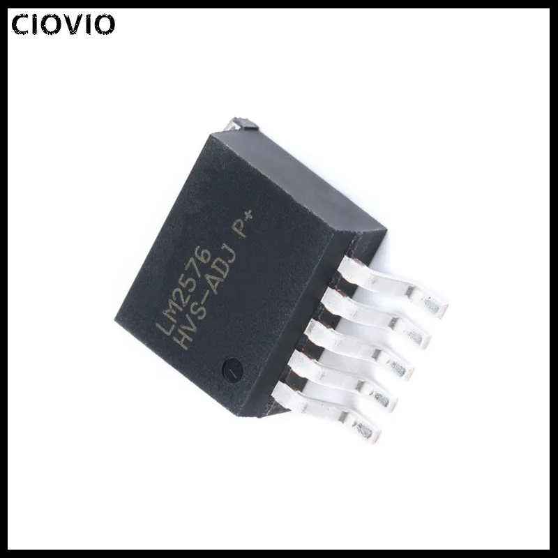 CIOVIO 5 шт. 100% новый LM2576HVSX ADJ/NOPB TO263 ADJ LM2576HVS AD LM2576 TO 263 5|Индукторы| |