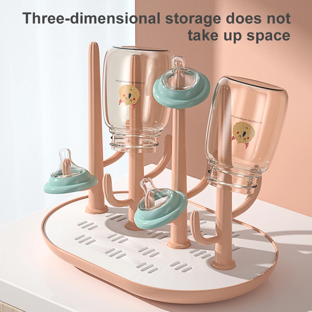 

Детали насоса, сушилка из АБС-пластика, Легкая очистка, для путешествий, для дома, экономия пространства, большая емкость, соски, чашки, подст...