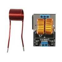 5 12v 120w mini zvs induction heating board flyback driver heater diy cooker ignition coil