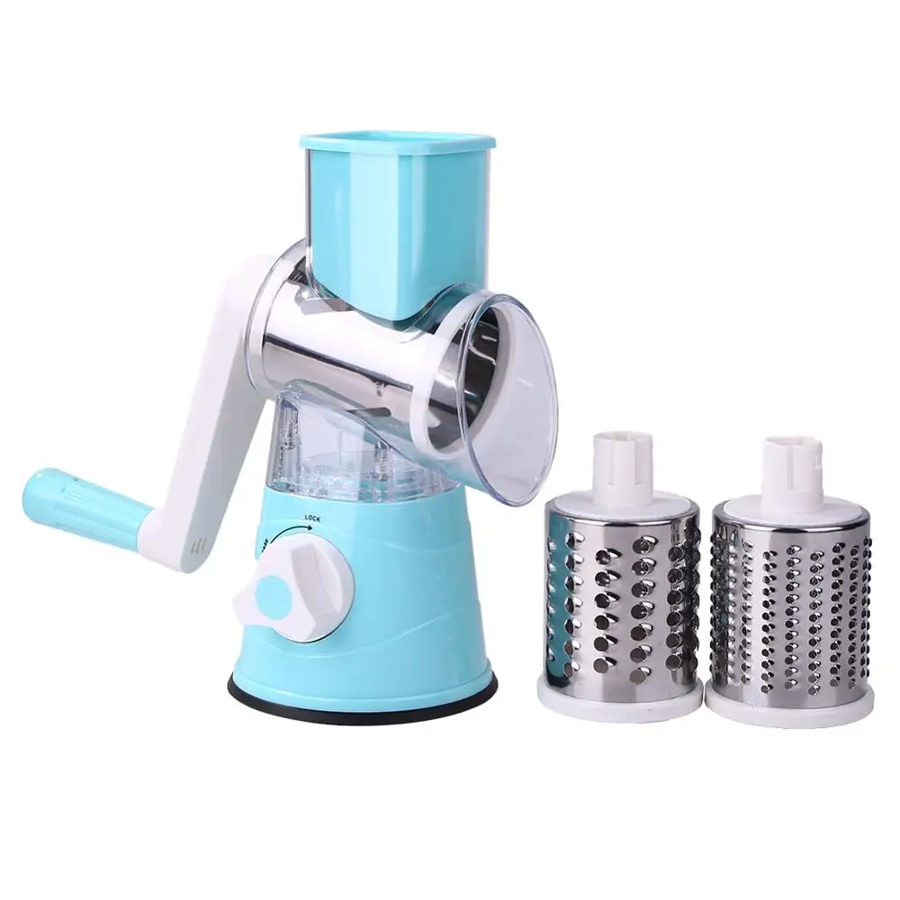 New Multi-functional Manual Slicer Vegetable Fruit Round Cutter Shred Grater Shredder Household Kitchen Food Processors | Дом и сад