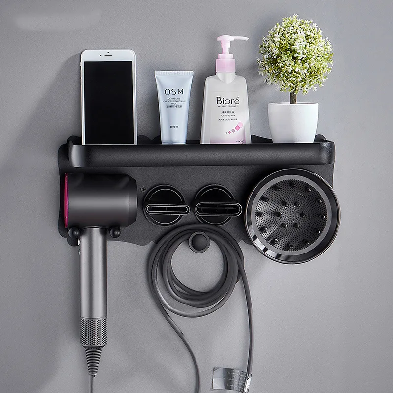 Оуэн дыропробивной применимый Dyson фен поддержка хранения стойки Многофункциональный Ванная комната стойки