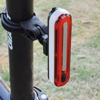 bike rear tail light led rechargeable usb bike light mtb safety warning super bright 700mah 35hrs bike lamp cycling accessories