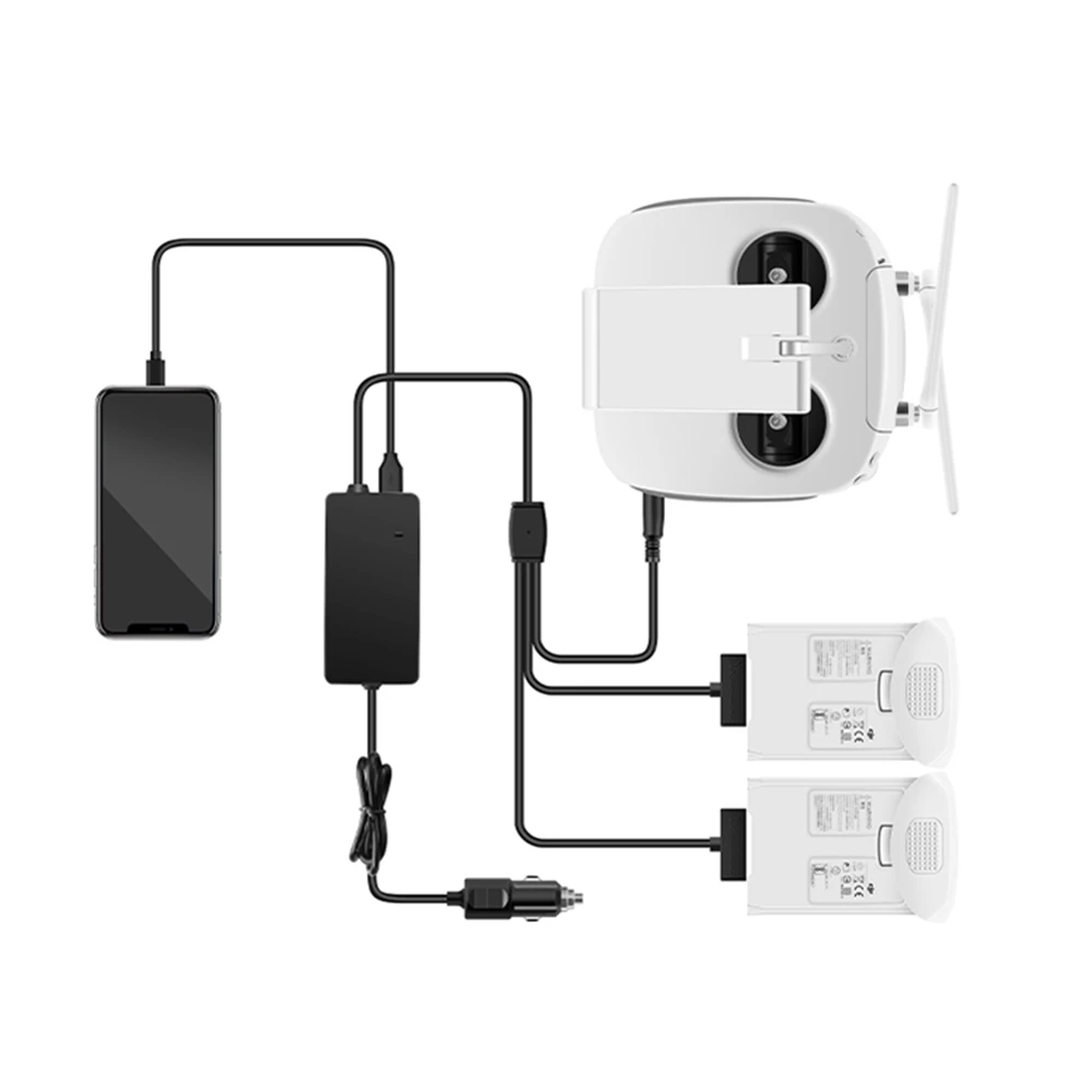 Автомобильное зарядное устройство для DJI Phantom 4 Pro 4A Advanced Intelligent battery Charter