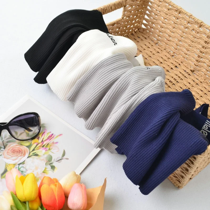 

Jlong Fashion Letter Embroidery Vest Tops Women Summer Sleeveless Slim Exposed Navel Tank Top