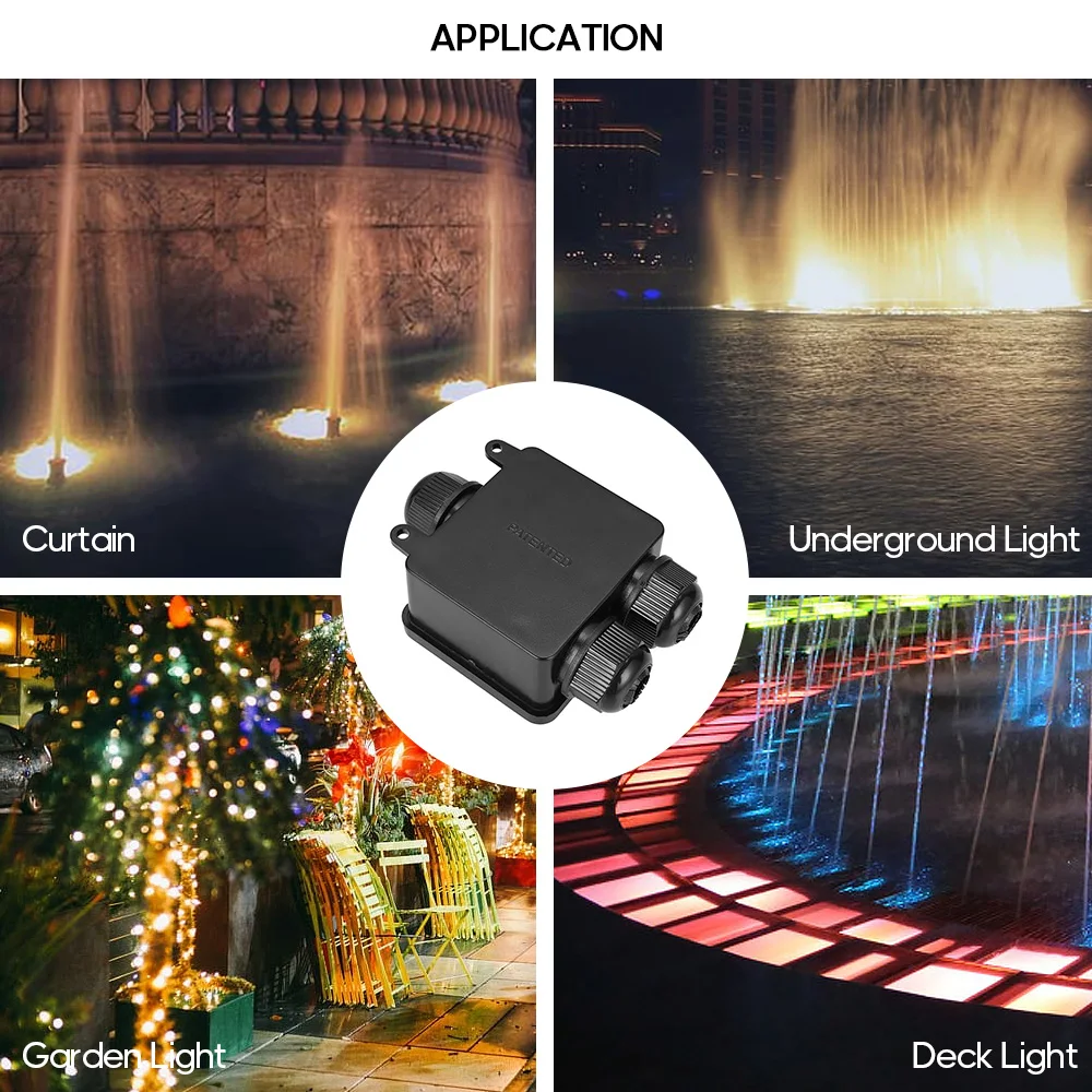 Шнур питания Conector водонепроницаемый наружный внешний электрический