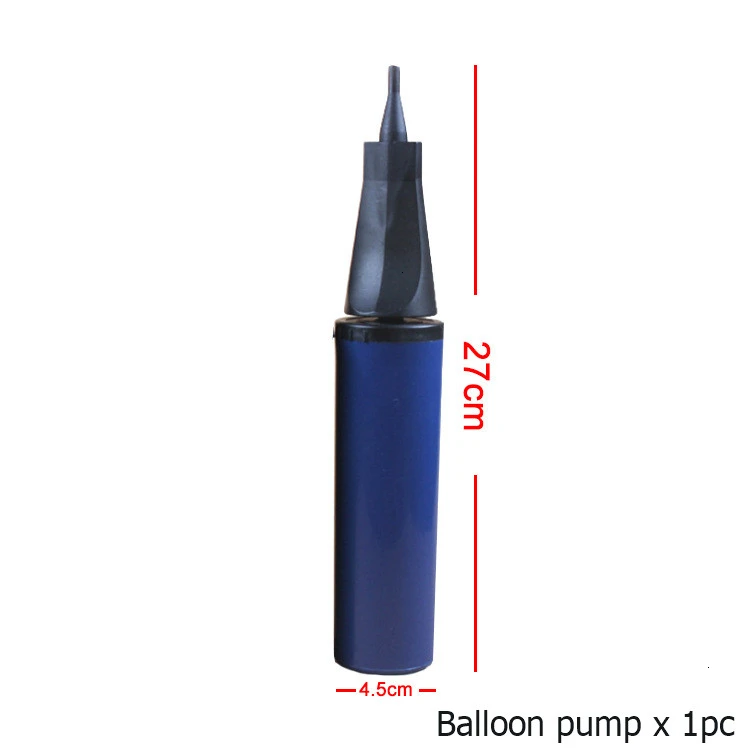 Balloon pump 1 шт гуляющий динозавр фольга гелиевые шары мальчики дети ребенок душ лес джунгли животные тематическая вечеринка на день рождения украшения принадлежности - Цвет: Balloon pump