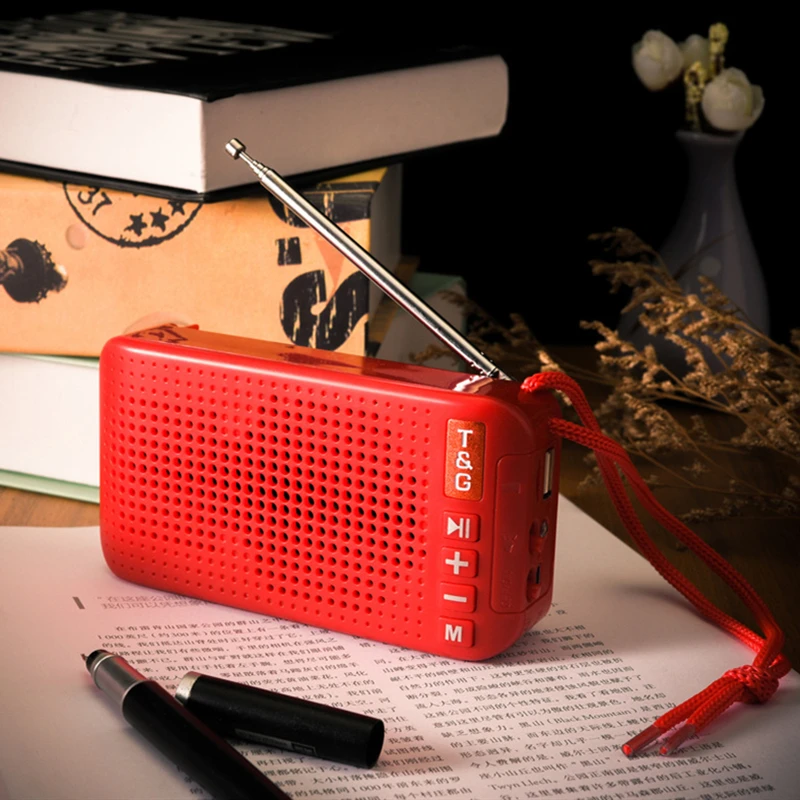 Портативный Bluetooth мини динамик TG с солнечной зарядкой fm радио сабвуфером