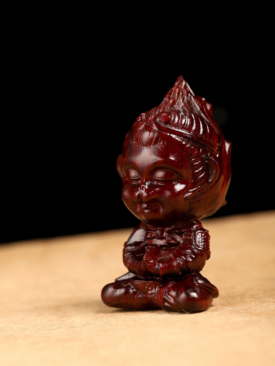 Бесплатная доставка китайская разработка резьба по дереву Король обезьяны