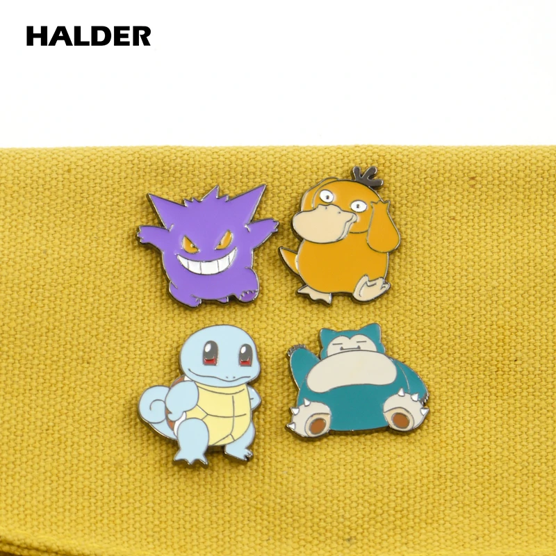 BR0016 аниме halder Pokemon Pocket Monsters модные ювелирные изделия бросок poke Броши с шариком ASH KETCHUM булавки Нагрудный значок аксессуар подарок