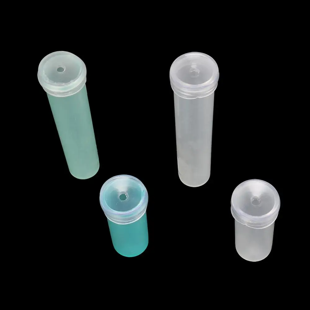 

10 шт., пластиковые трубки для хранения цветов, 4,2 см, 7,3 см