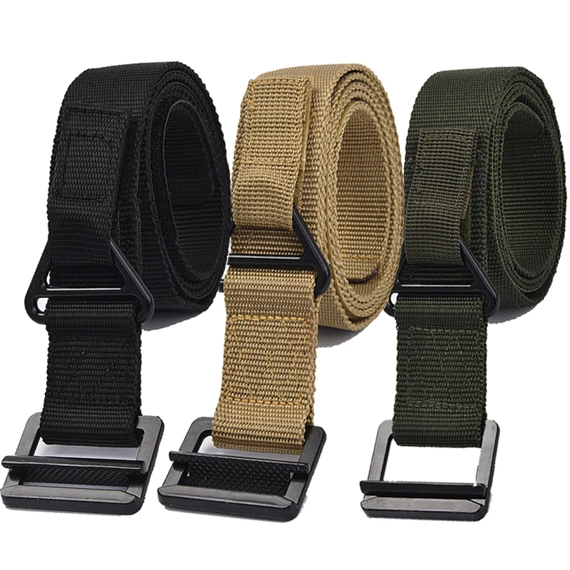 

1000D Nylon Duty Tactical Belt Adjustable Belt Emergency Rescue Waist Belt Hunting Waist Support