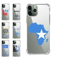 corner extra protection transparent tpu phone cases for samsung a50 a70 m20 m30 note s 9 10 11 20 plus pro somali flag cover