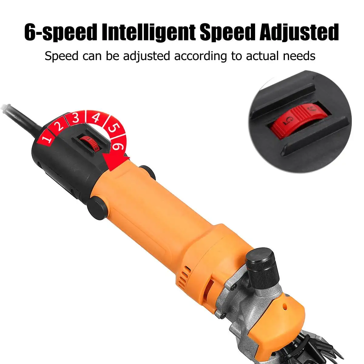 Электрическая машинка для стрижки овец и коз 6 скоростей 2022 Вт 1200 в | Инструменты