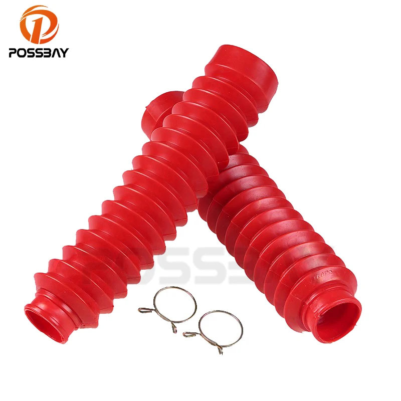 1 пара красных мотоциклетных амортизирующих ботинок POSSBAY комплект грубых зажимов