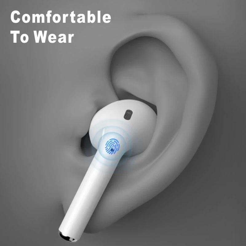 

X9 Wireless Headphones Bluetooth V5.0 Headset Touch Control Sport TWS Earbuds Sweatproof In-ear Earphones with Microphone