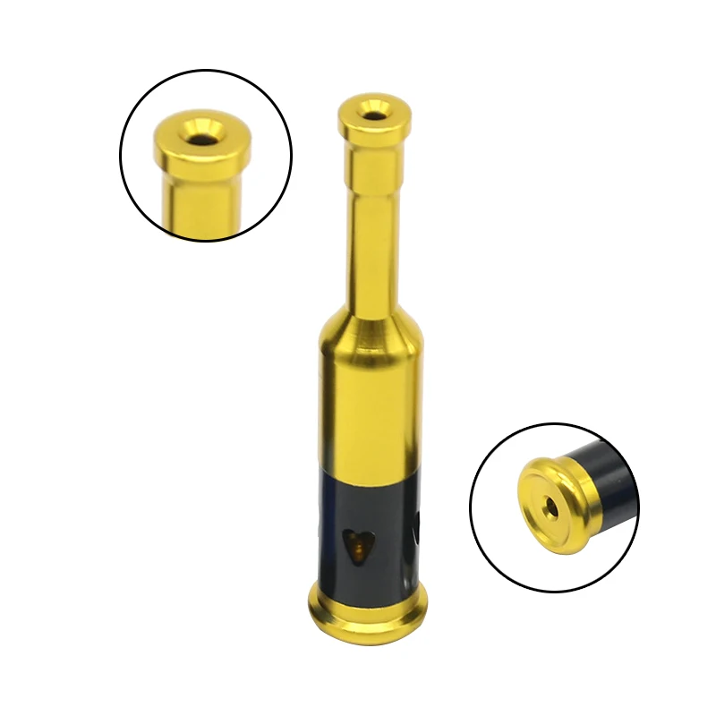 1 шт. Модная креативная портативная трубка для курения из алюминиевого сплава