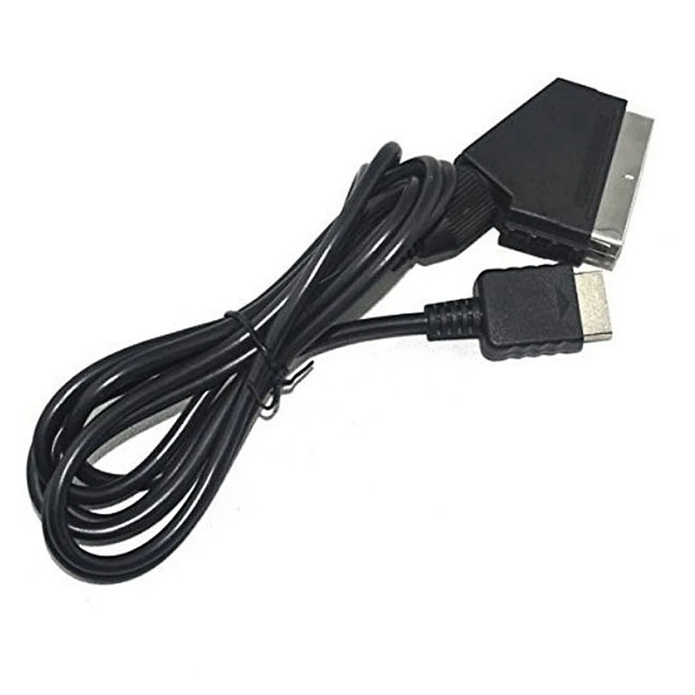 1 8 м для Sony Playstation PS1 PS2 PS3 RGB SCART кабель ТВ AV свинец Замена Соединительный PAL/NTSC