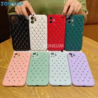 zoneum for iphone 11 cases for women no color difference luxury diamond studded mobile phone case for iphone 7 8 11 12 13 case