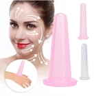 4 шт., силиконовые банки для вакуумной банки