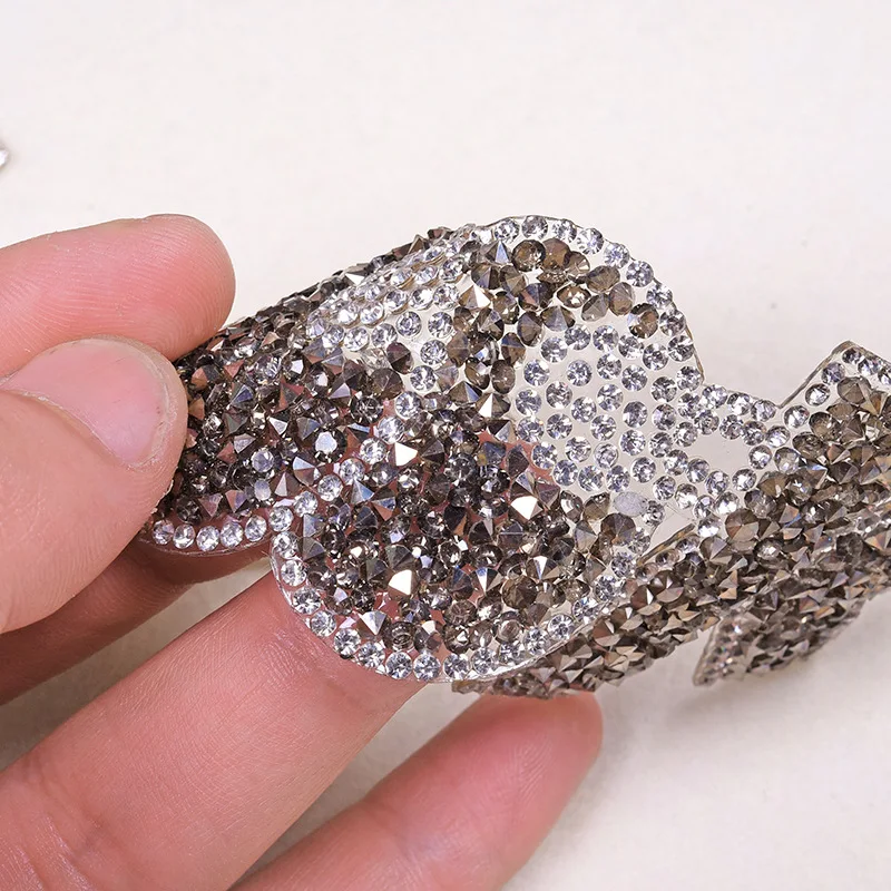 Английский алфавит стразы горячей фиксации Diy украшения с плоской спинкой модные