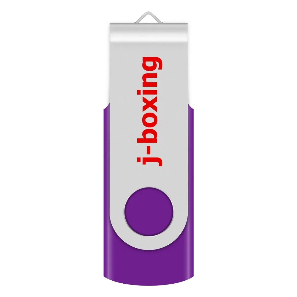 J-boxing 16 Гб Фиолетовый USB флэш поворотный флэш-диск складной Флешка флеш-накопитель для хранения USB карта памяти для ПК Mac USB устройство
