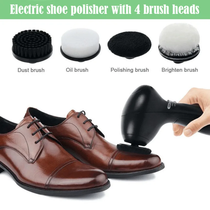 Электрический прибор для чистки обуви машина комплект насадки зубной щетки кожи