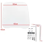 Толстый Универсальный ветрозащитный экран для мотоцикла, дефлектор холодной освещенности, дефлектор ветрового стекла для скутера