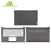 original new lcd back coverpalmrest coverbottom case cover for lenovo yoga slim 7 14 7 14are05 7 14itl05 7 14iil05 gray