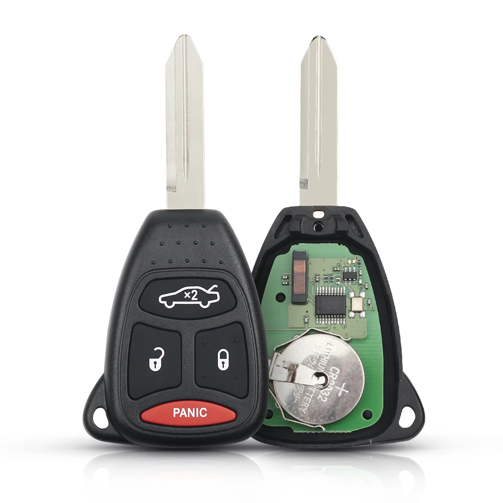 KEYYOU 315mhz KOBDT04A дистанционный Автомобильный ключ 3/4 кнопка для Dodge Chrysler Jeep Dakota Durango
