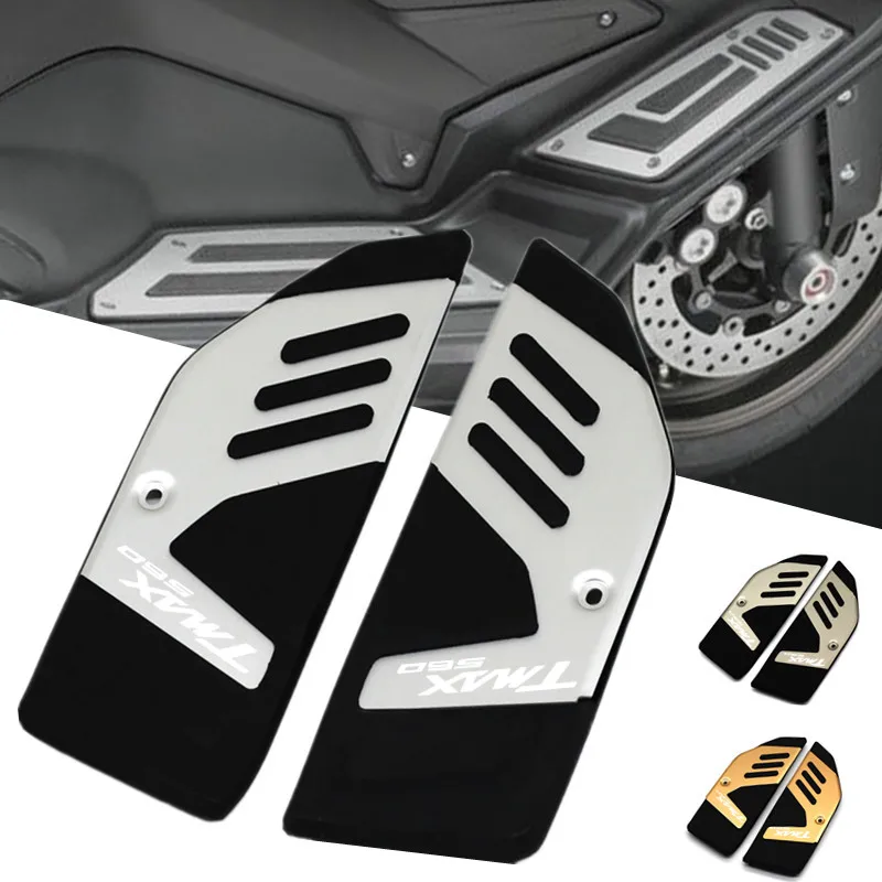 Motorcycle High Quality Footrest Foot Rest Pad Mat Footboard Accessories For YAMAHA Tech Max TMAX 560 TMAX560 2019-2021